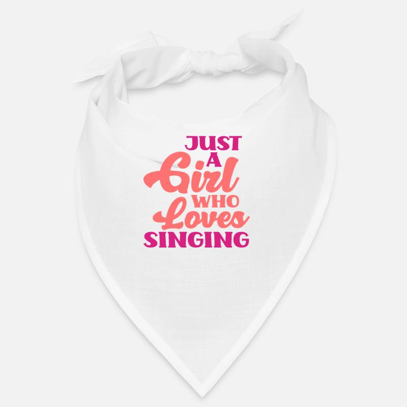 Music Notes Singing Funny Singing Bandana