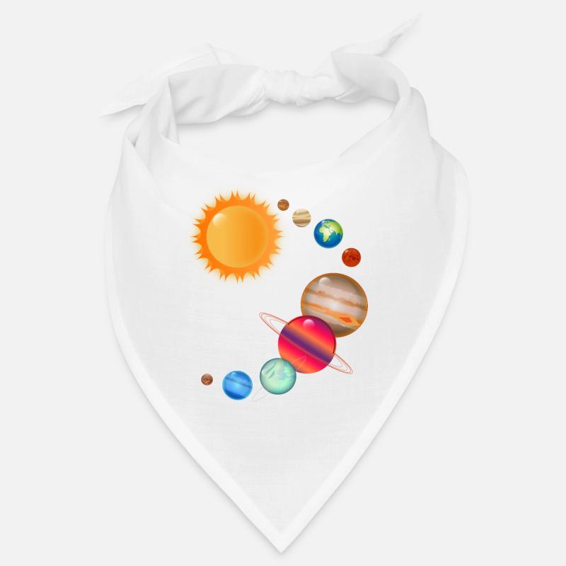 Kosmos Weltall Planeten im Sonnensystem Bandana