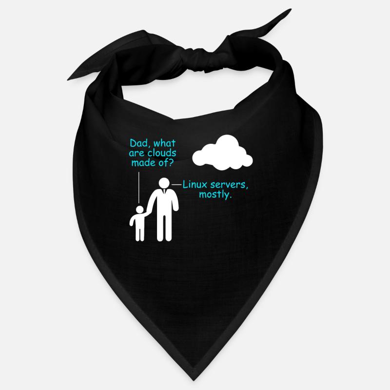Coder Logiciel Développeur Blague Cloud Linux Server Bandana