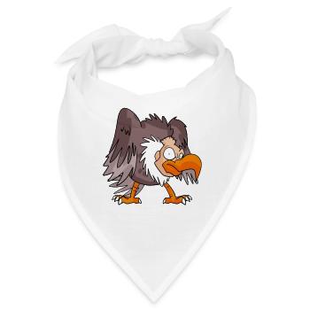 Geier - Bandana - Weiß - Vorne