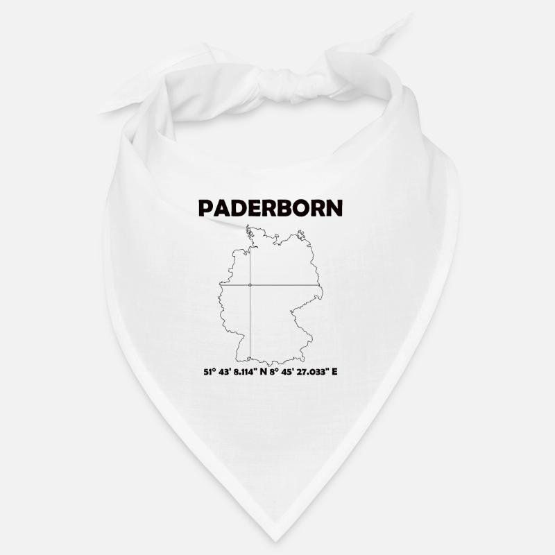 Paderborn Karte Bandana