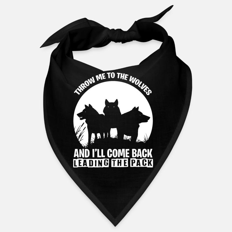 Wolf Pack Pack Pack Wild Dog Wildlife Bandana