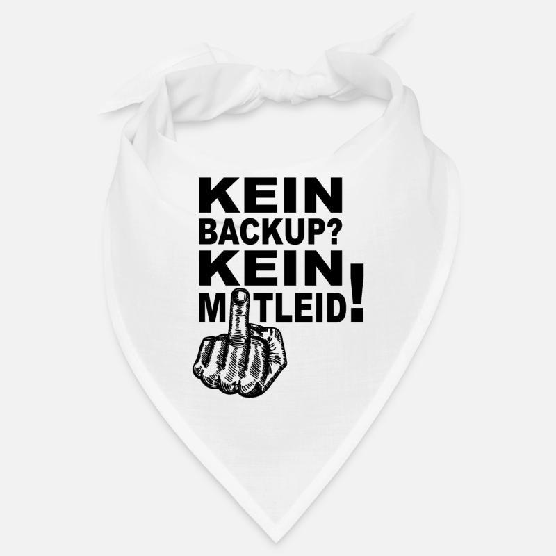 Programmierer Admin - Kein Backup Kein Mitleid Bandana