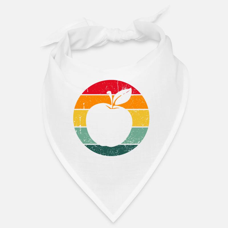 Vintage Retro Apple Fruit Apple Tree Gift Idea Bandana