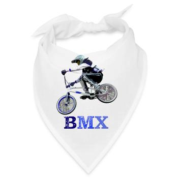 bmx Rasse - Bandana - Weiß - Vorne