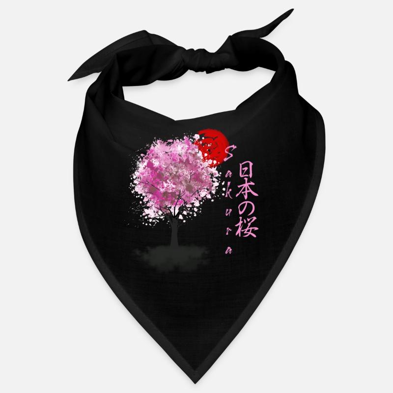 Sakura Japanese Cherry Blossom Cherry Blossom Tree Bandana