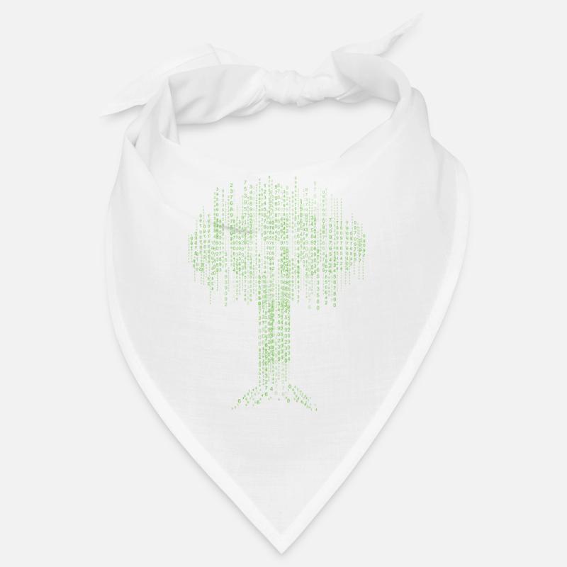 Binärbaum Codierung Computer Programmierer - Bandana - Weiß