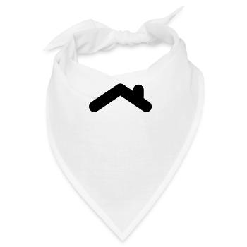 Dach - Bandana - Weiß - Vorne