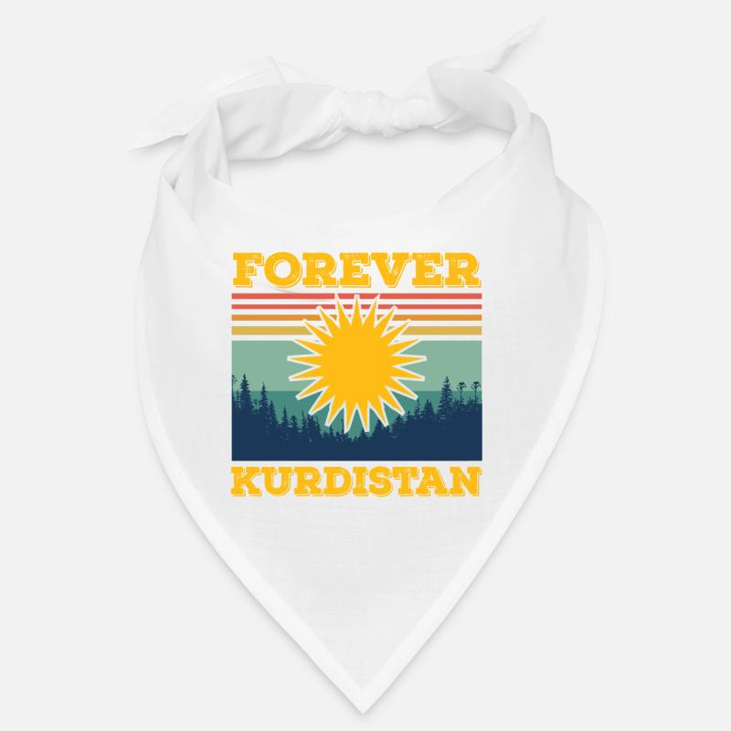 Kurdistan pour toujours Kurde la langue kurde Bandana