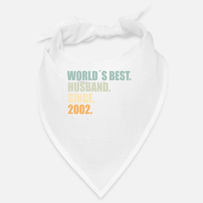 Bester Ehemann seit 2002 19. Hochzeitstag Bandana