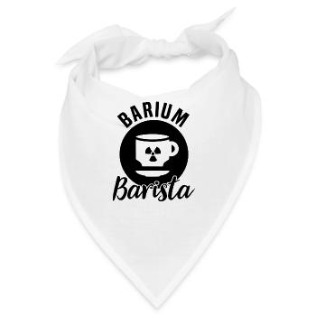 Gesundheitstechniker Radiologe Röntgen Kaffee - Bandana - Weiß - Vorne