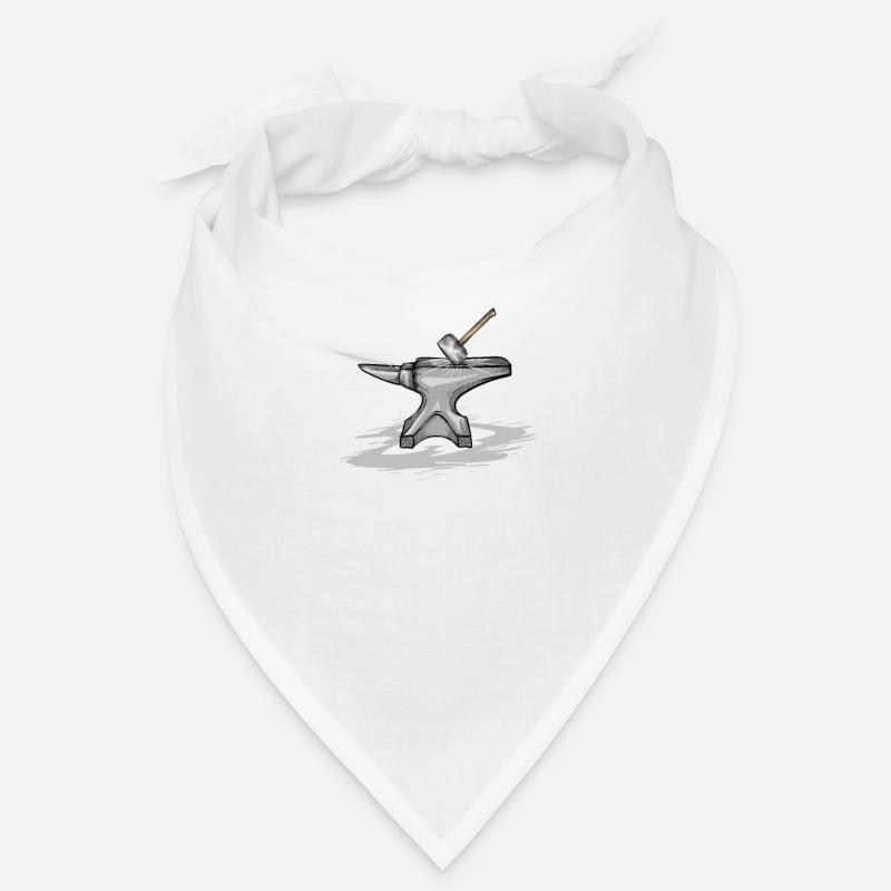 Blacksmith Anvil Hammer Hifschmied Blacksmith Gift Bandana