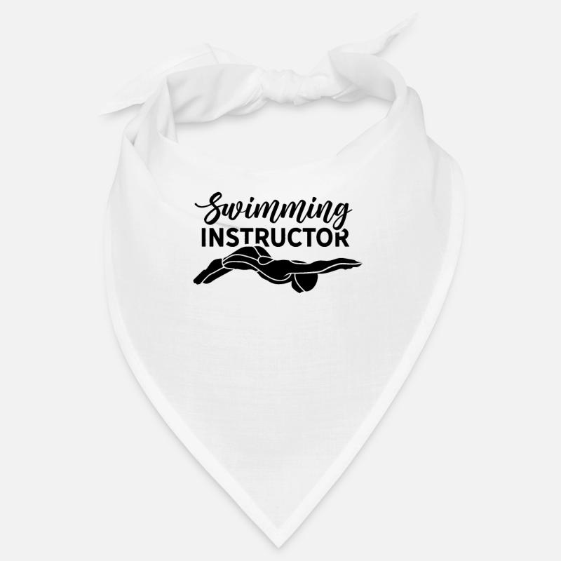 Schwimmlehrer Schwimm Lehrer Schwimmtrainer Coach Bandana