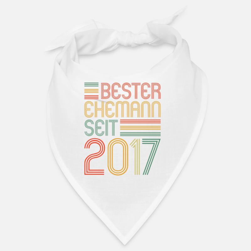 Bester Ehemann seit 2017 4. Hochzeitstag Bandana