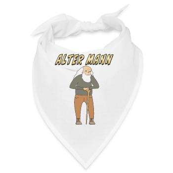 ALTER MANN - Bandana - Weiß - Vorne