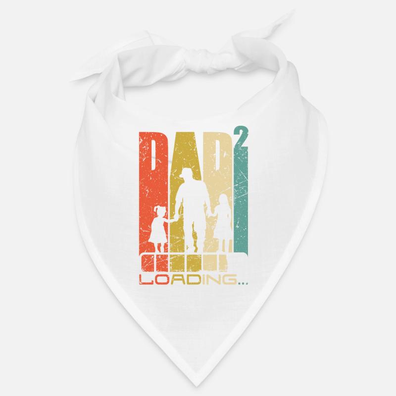 Papa 2 Töchter Vater werden Geschenk Bandana