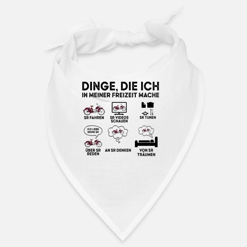 SR Moped Mofa Ostalgie Dinge Die Meiner Freizeit Bandana