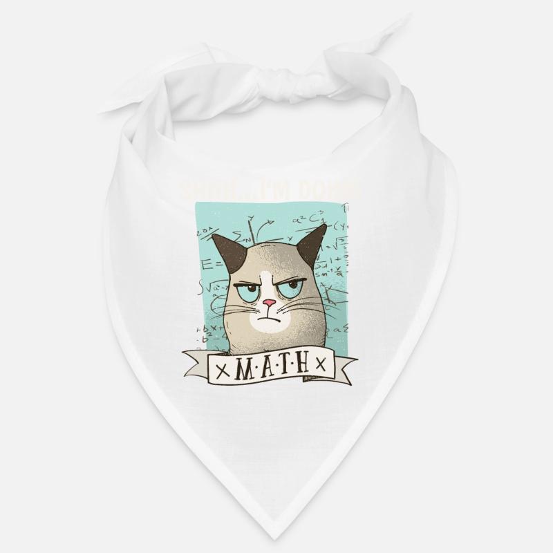 Shhh... I´m doing Math Cat Bandana