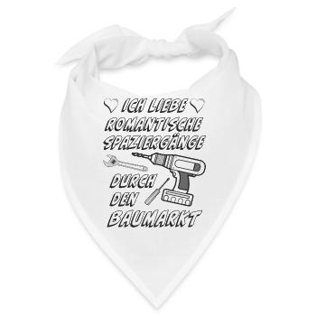 ROMANTISCHE SPAZIERGÄNGE - Bandana - Weiß - Vorne
