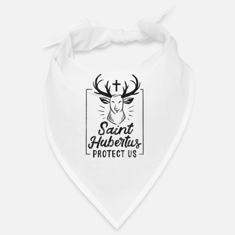Saint Hubertus Hirsch Jagen Jäger Hirschjagd Bandana