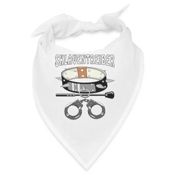 SKLAVENBAND SKLAVENTREIBER - Bandana - Weiß - Vorne
