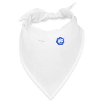 Kubernetes Für ITler Computer Nerd Geschenk - Bandana - Weiß - Vorne