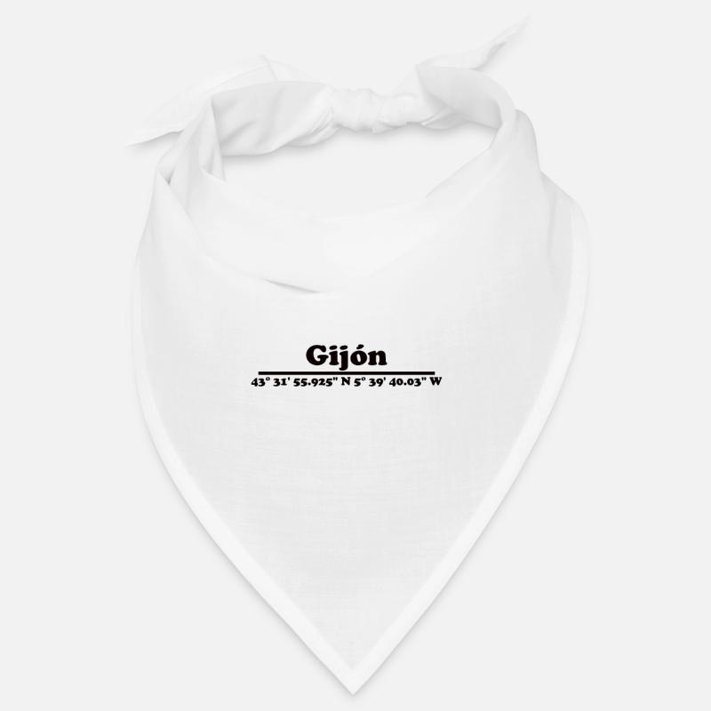 Gijón Coordonnées Bandana