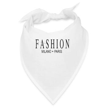 Fashion Milano Paris - Bandana - Weiß - Vorne