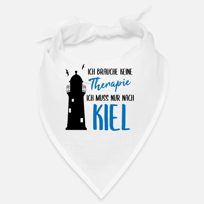 Kiel Urlaub Lustiger Spruch Ostsee Geschenk Bandana