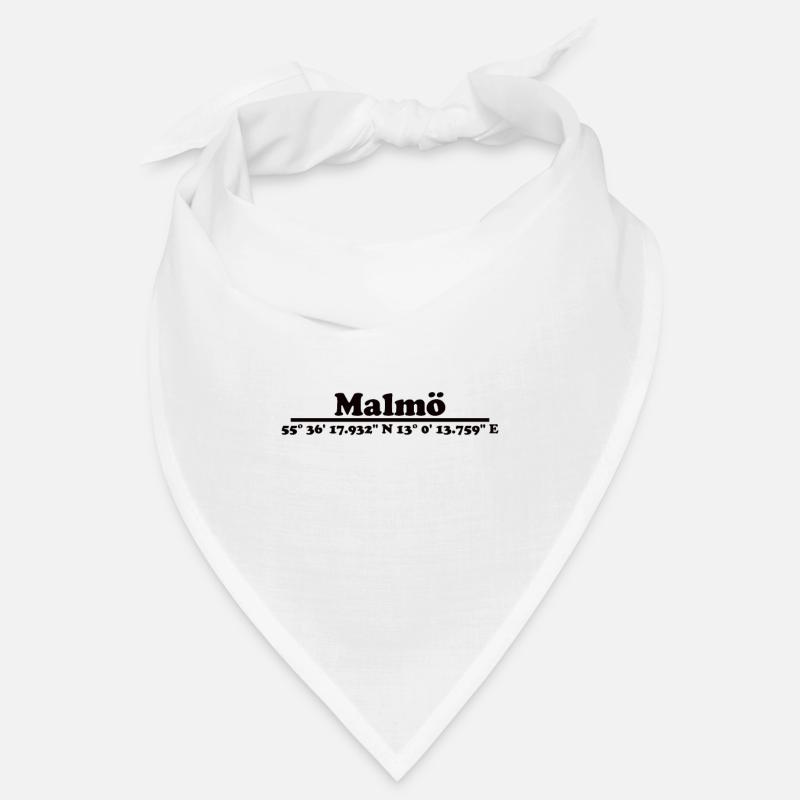 Malmö Coordonnées Bandana