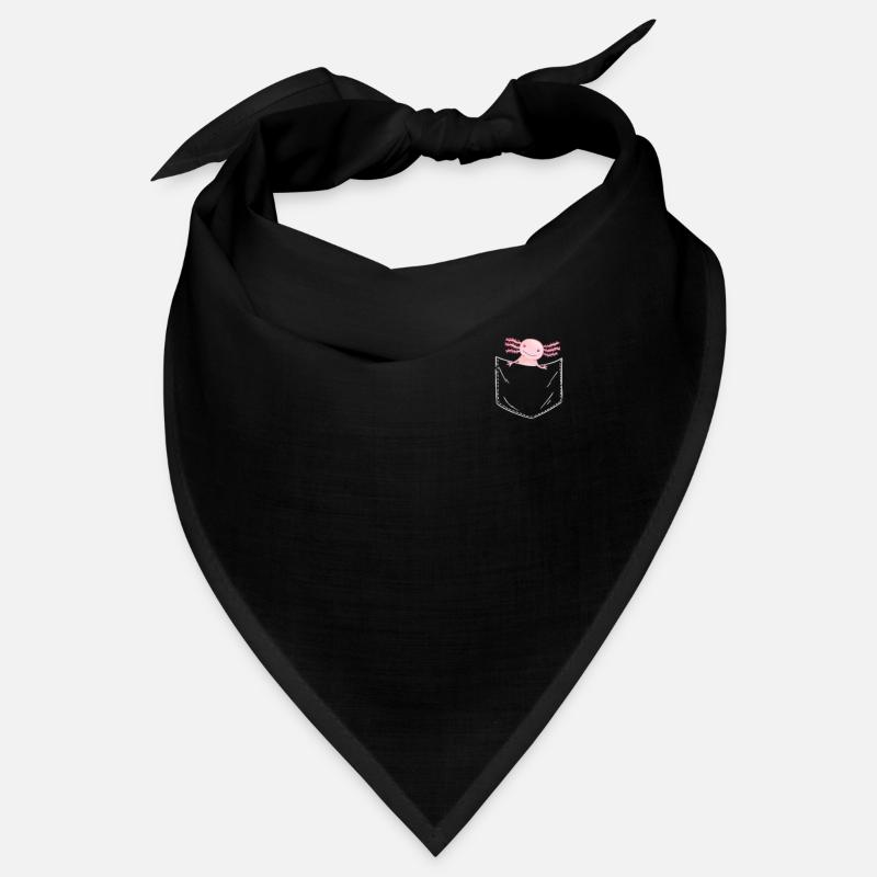 AXOLOTL in Brusttasche Brust Tasche Geschenk Bandana