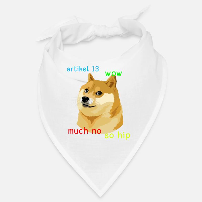 Article 13 Doge Meme #saveyourinternet Eu Shirt Bandana