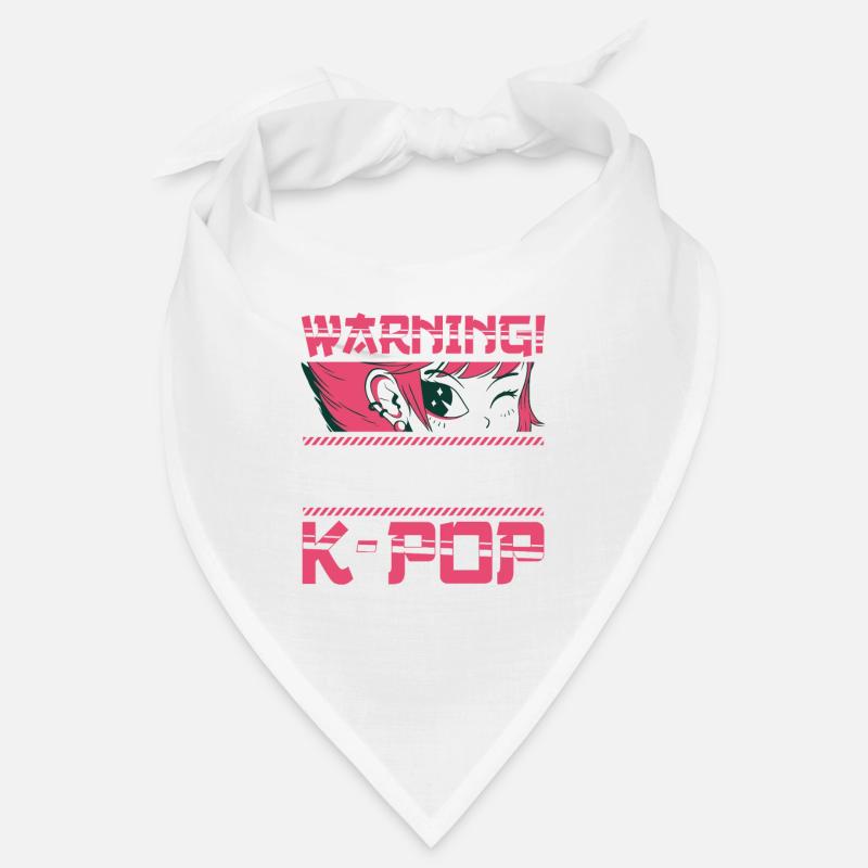 K-Pop - Bandana - Weiß