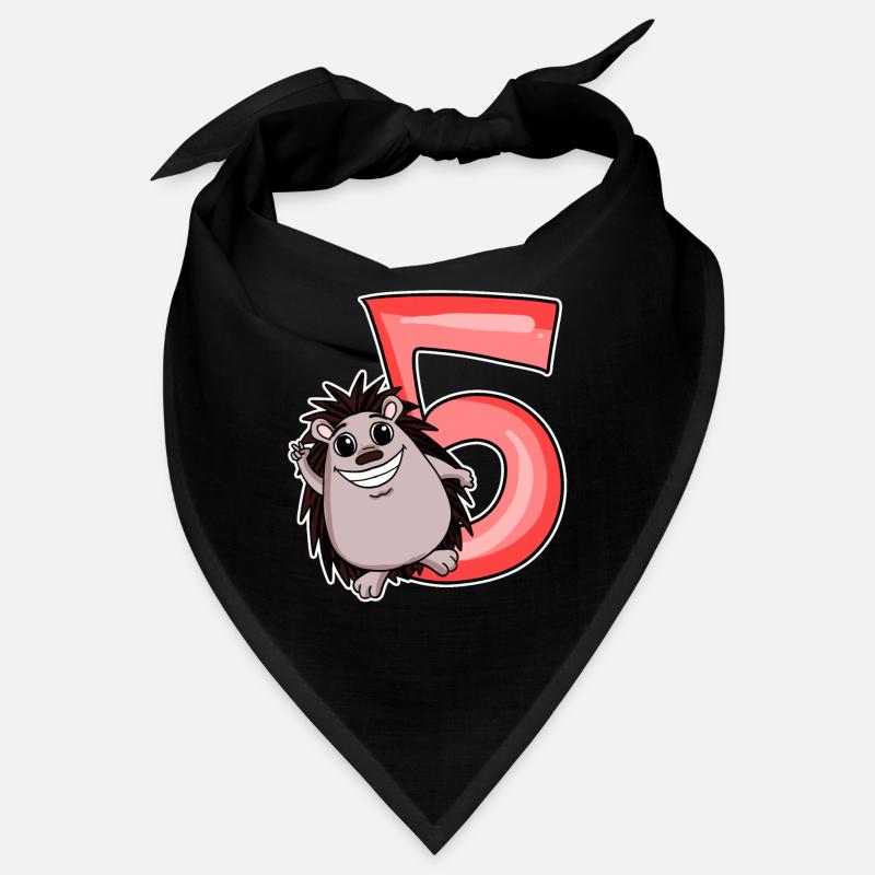 5 Jahre alt - 5. Geburtstag - Kindergeburtstag Bandana
