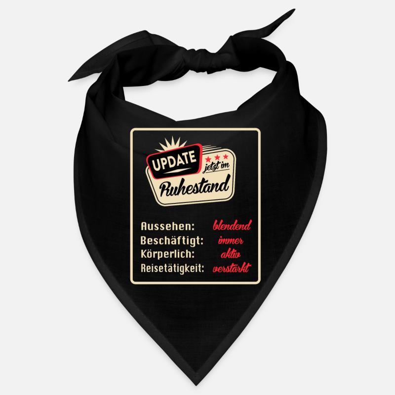 Pension, pension, retirement Bandana