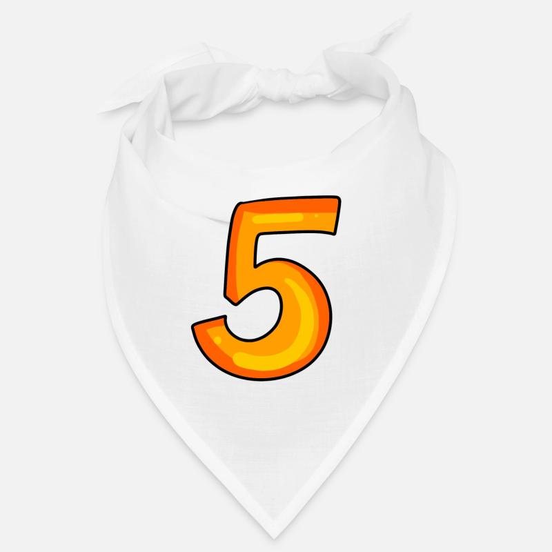 5 - Bandana - Weiß