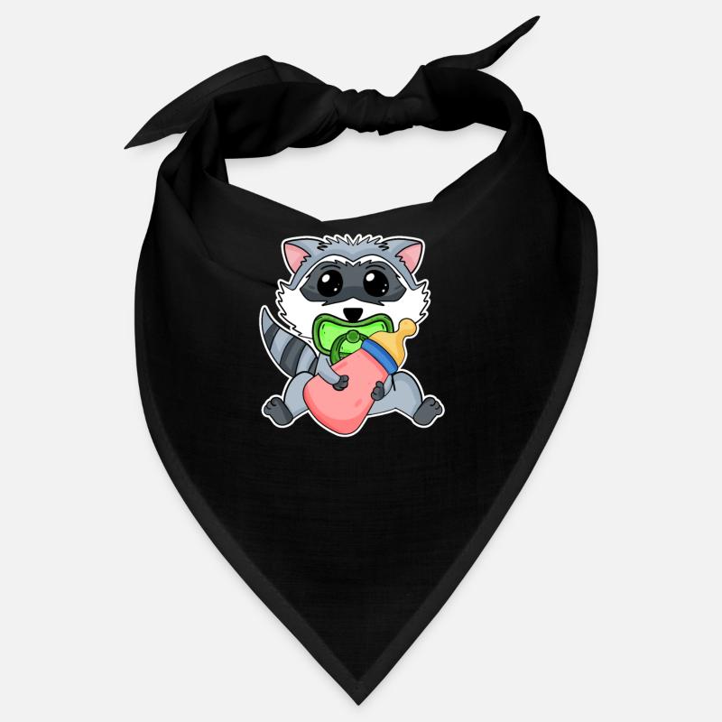 Bébé raton laveur Bandana