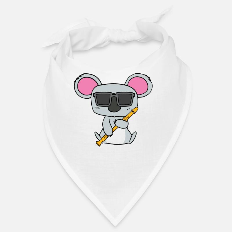 Koala Flûte à bec Bandana