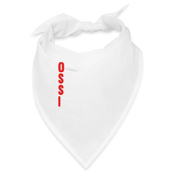 DDR Ostdeutschland witziger lustiger Ossi - Bandana - Weiß - Vorne