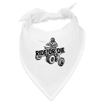 Quad - Bandana - Weiß - Vorne
