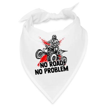 Quad - Bandana - Weiß - Vorne