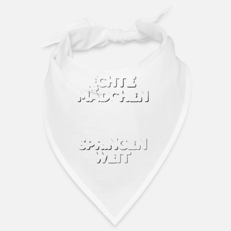 Weitsprung - Bandana - Weiß