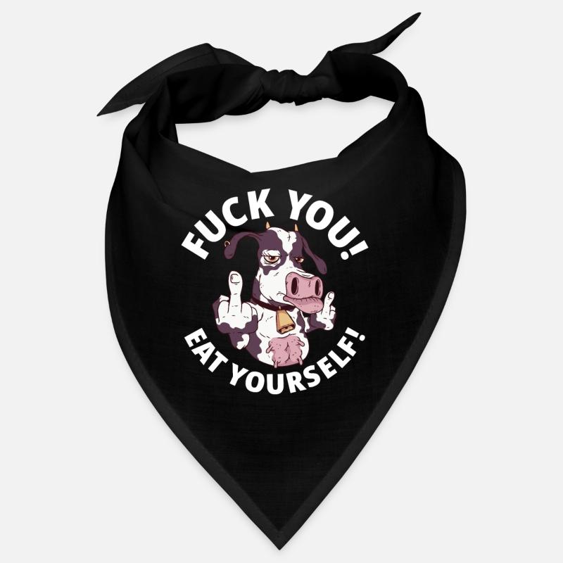 Fick Dich Esse Dich Selbst Vegan Bandana