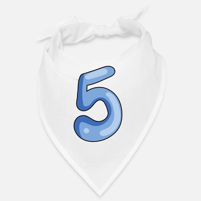5 - Bandana - Weiß