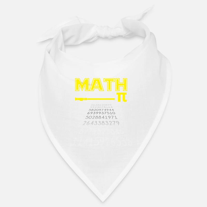 Mathe Come to Math Side Pi Mathematiker Geschenk - Bandana - Weiß