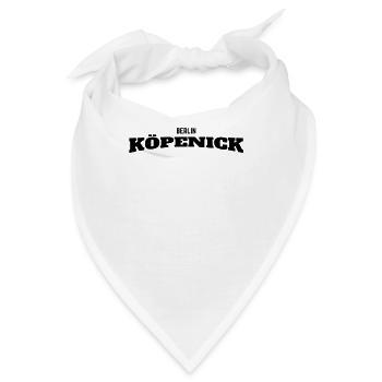 Berlin Köpenick Kiez Union Treptow Schöneweide Fun - Bandana - Weiß - Vorne