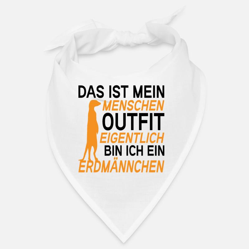 Erdmännchen Surikate Halloween Kostüm Bandana