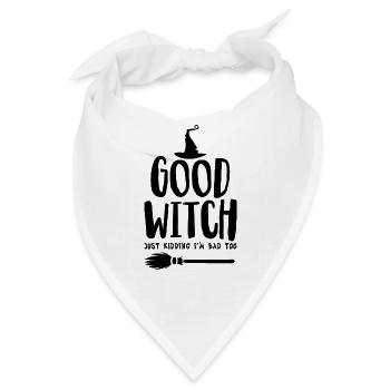 Halloween Halloween Halloween Halloween Halloween - Bandana - Weiß - Vorne