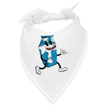 Milch - Bandana - Weiß - Vorne