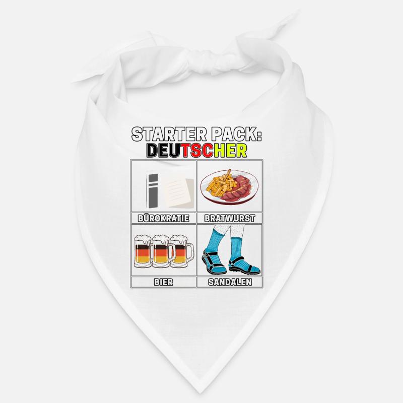 Funny starter pack sayings Typical German dad Bandana